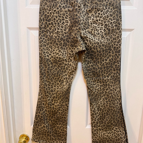 Frame Leopard Print Flare Pants - Picture 12 of 17